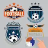Pixel 3D Football Logo Coloring