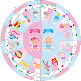 Ruleta Baby shower icon