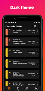 Earthquake Tracker - Latest quakes, Alerts & Map  Screenshots 5