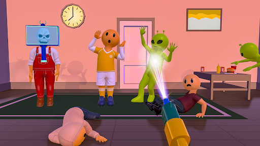 Secret Alien Spy Scanner Game