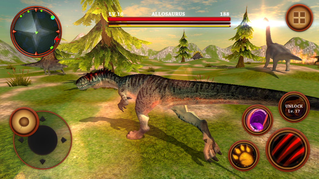 T-rex simulator MOD APK v1.01 (Unlocked) - Jojoy