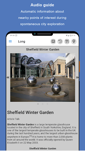 Sightseeing Sheffield Screen 3