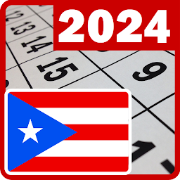 Imagen de ícono de Calendario de Puerto Rico 2024