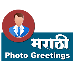 Image de l'icône Marathi Photo Greetings