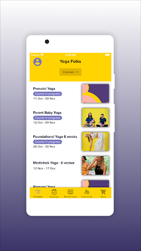 Yoga Folks Screen 3