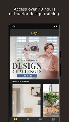 Screenshot of Design Sessions