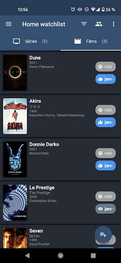 Android application Flickin screenshort