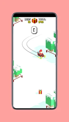 Sliding Santa! - Screenshot 2