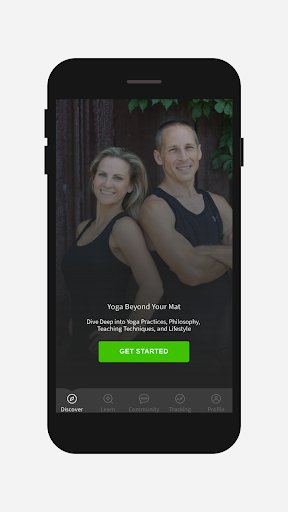Android application Yoga Beyond Your Mat screenshort