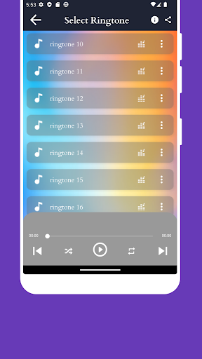 Android application iPhone Ringtones 2023 screenshort