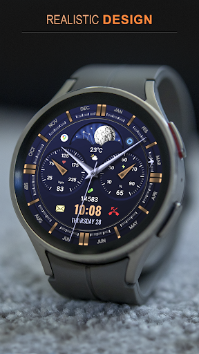 WFP 309 Elegant watch face screenshot 14
