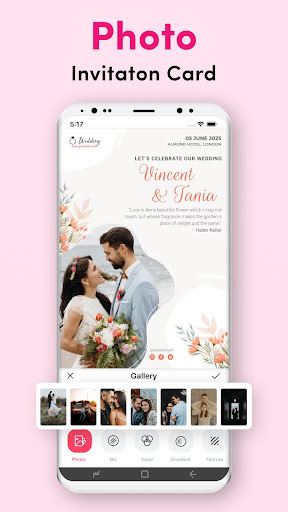 Screenshot of Invitation Maker - Card Design