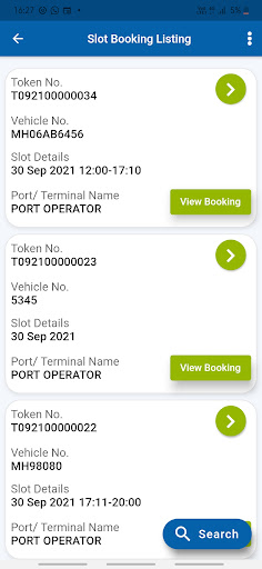 CODEX Port Community System Screen 3