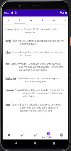 Dicionário Galibi-Marworno Screen 3