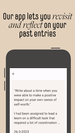 Prompty Diary Screen 3