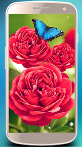 Imágen 14 Rosas de pantalla en vivo. Ros android