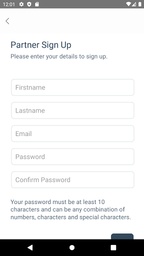 Hive Engineer App Screen 2