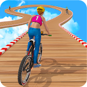 BMX Cycle Stunt Racing 3D: New Bicycle Games 2020
