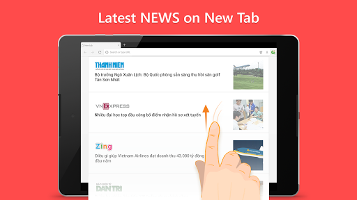 Cốc Cốc Beta Browse securely