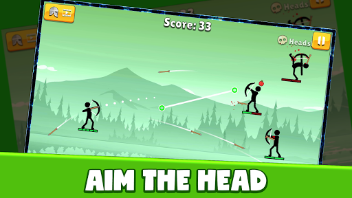 Code Triche Stickman Archer: Arrow Stick Fight (Astuce) APK MOD screenshots 2