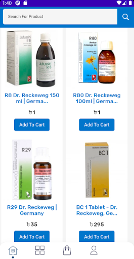 Online Medicine Shop Screen 3