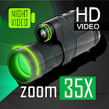 Night Vision (Light amplifire) 35x zoom icon