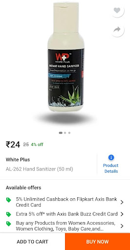 Buy Hand Sanitizer 25 Rupees O