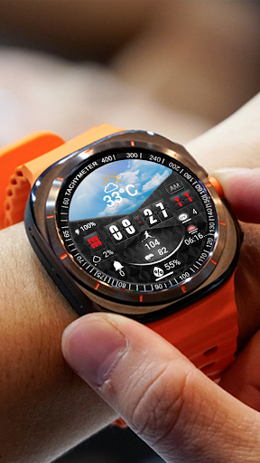 N-SPORT161 UltraView WatchFace screenshot 0