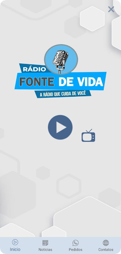 Android application Rádio Fonte de Vida screenshort