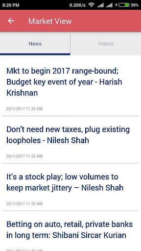 Ayush Financial Screen 2
