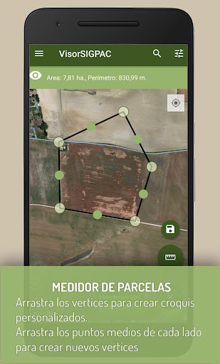 VisorSIGPAC - Libreta de campo Screen 3