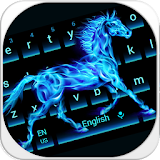 Flaming horse Keyboard icon