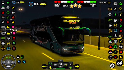 Android application City Bus Driving Game Bus Game screenshort