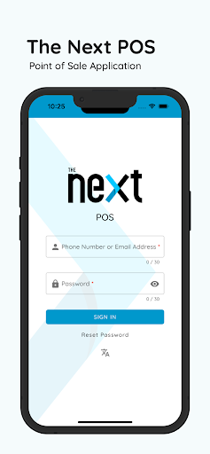 Android application The Next POS screenshort