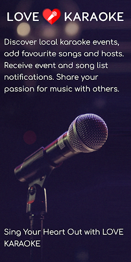 Android application Love Karaoke screenshort