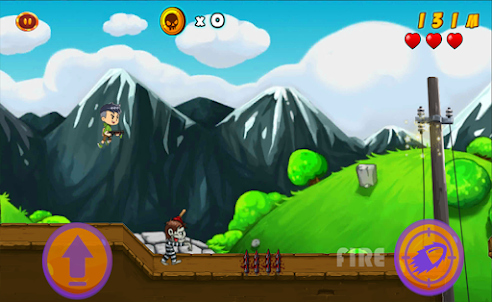 Run To Line Adventure Game
