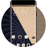 Dark Gold Luxury Theme for Karbonn A1 Android icon