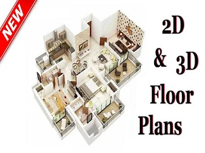 2D & 3D Floor Plans
