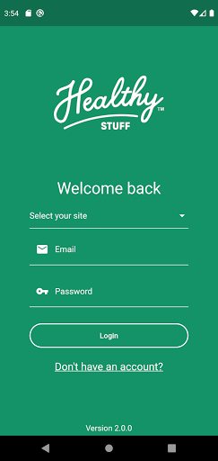 Android application Healthy Stuff screenshort