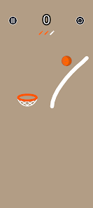 Basketball Hoop Shot Line 2