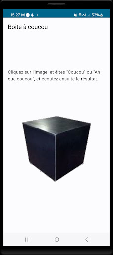 Android application La Boite à Coucou screenshort