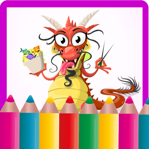 Coloring Games Chinese Dragon