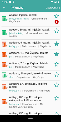 Veterinární léčivé přípravky Screen 2
