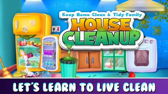 Girls Home Cleaning Games Screenshot