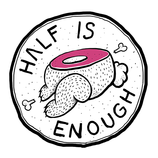 Half is Enough Radio logo