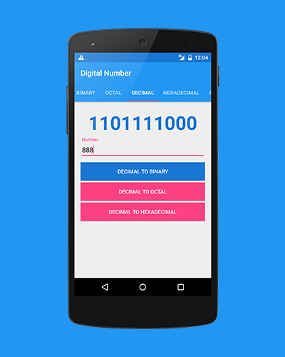 Digital Number Screen 3
