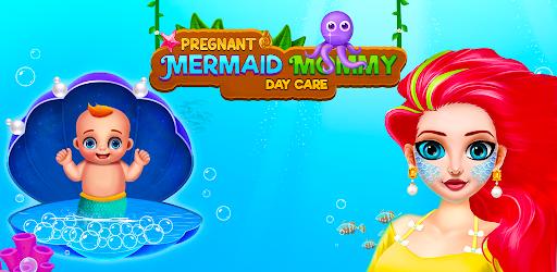 Pregnant Mermaid Mommy Salon