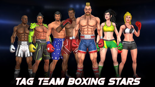 Tag Boxing Games Punch Fight MOD APK 6.9 (Gold Unlocked Character) Android