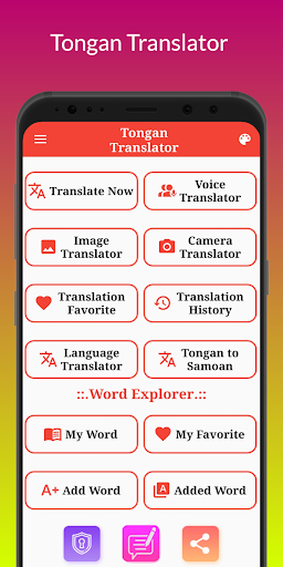 Tongan Translator Screen 2