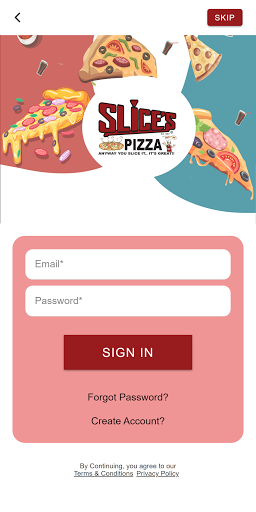 Slices Pizza Screen 2